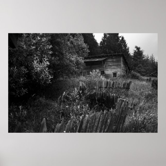 Affiche Bâtiment abandonné (Devant)