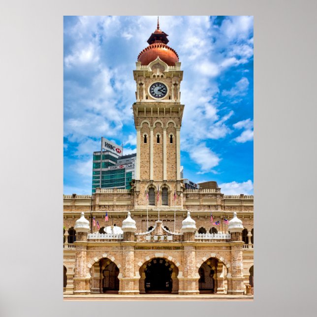 Affiche Bâtiment de Sultan Abdul Samad (Devant)