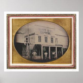 Affiche Bâtiment d'Express Adams & Co. (40129)