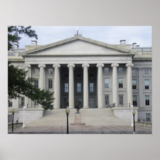 Affiche Bâtiment du Trésor