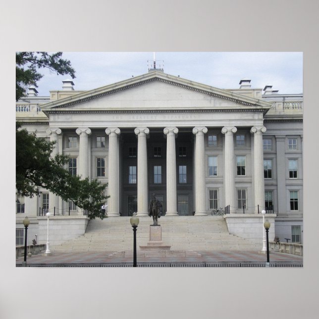 Affiche Bâtiment du Trésor (Devant)