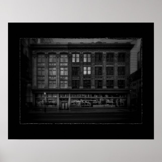 Affiche Bâtiment Elgin n°1 avec bordure (Devant)