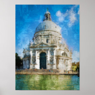 Affiche Bâtiment en acrylique
