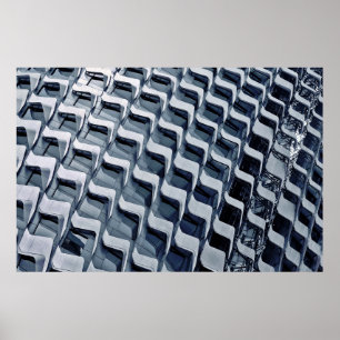 Affiche Bâtiment en hauteur gris