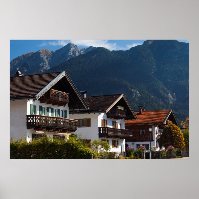 Affiche Bâtiment Graffito de Bavière (Devant)