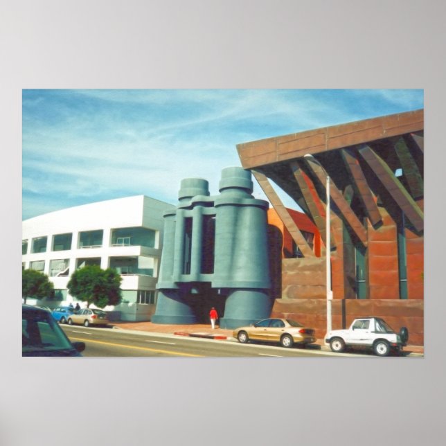 Affiche Bâtiment Jumelles, Venise, Californie (Devant)