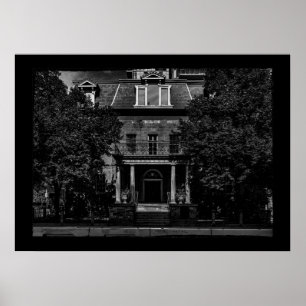 Affiche Bâtiment no 3 de la Banque du Haut-Canada avec fro