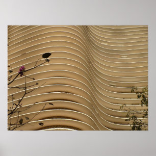 Affiche Bâtiment onduleux