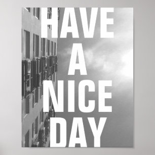 Affiche Bâtiment & Sky