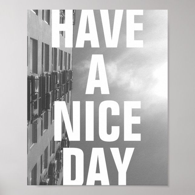 Affiche Bâtiment & Sky (Devant)