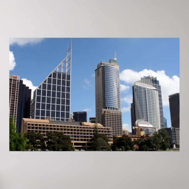 Affiche bâtiments de sydney (Devant)