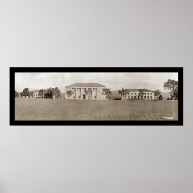 Affiche Bâtiments de West Point Photo 1909 (Devant)