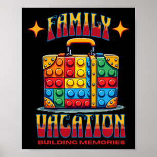 Affiche Bâtir des briques Vacances familiales Bâtir des so