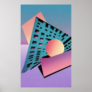 Affiche Bâtir sur l'avenir du rêve - Ken Gage Art