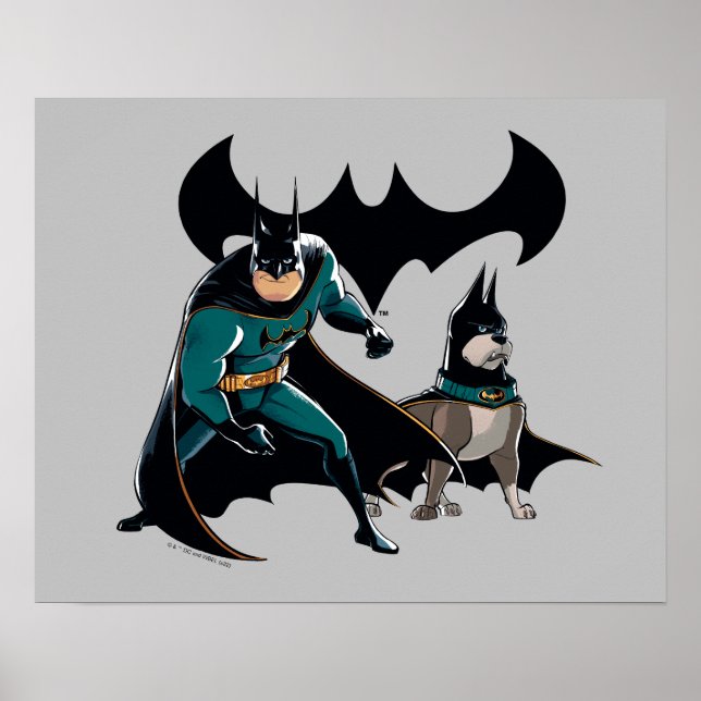 Affiche Batman & Ace (Devant)