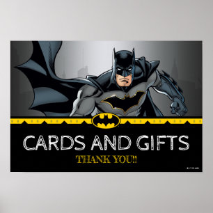 Affiche Batman   Chalkboard Anniversaire Cartes et Cadeaux
