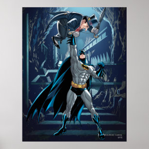 Affiche Batman contre Penguin