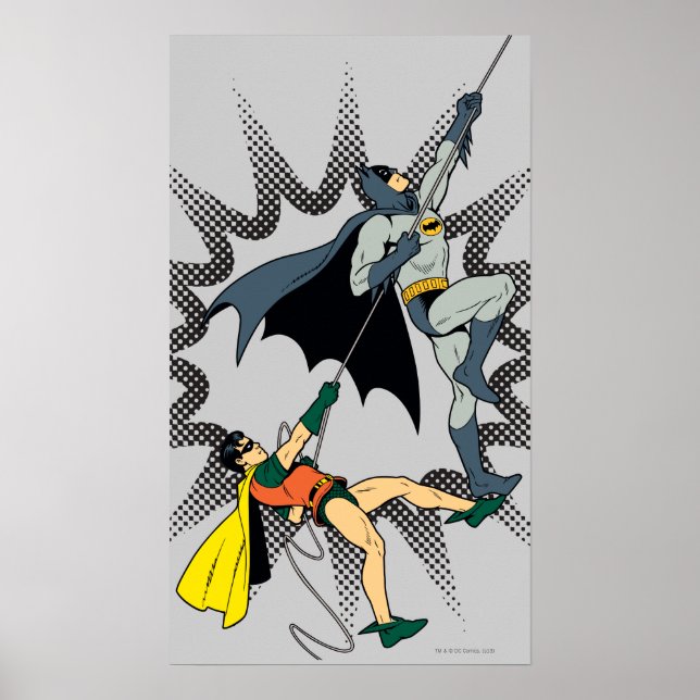 Affiche Batman Et Robin Grimper (Devant)