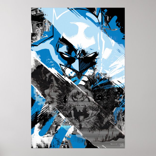 Affiche Batman Future Cityscape Montage (Devant)