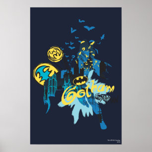 Affiche Batman Gotham Guardian Notebook Sketch