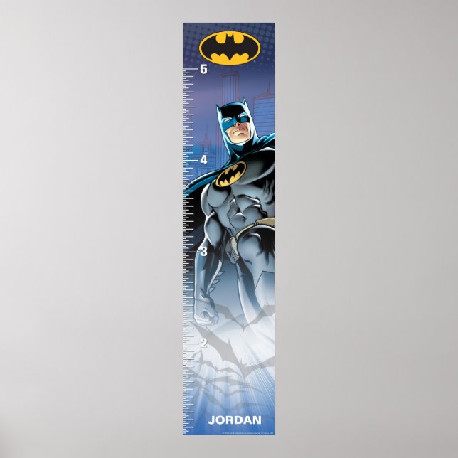 Affiche Batman | Graphique de croissance (Devant)