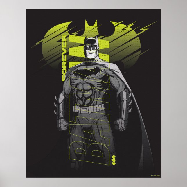 Affiche Batman Power Up Caractère Art (Devant)