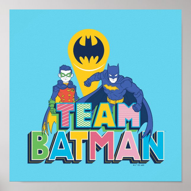 Affiche Batman | Team Batman (Devant)