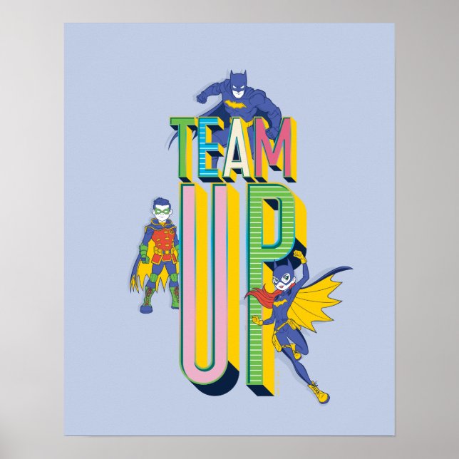 Affiche Batman | Team Up (Devant)