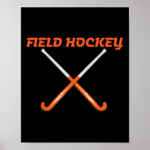 Affiche Bâton de hockey sur gazon