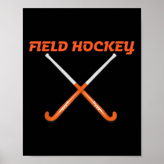 Affiche Bâton de hockey sur gazon  (Devant)
