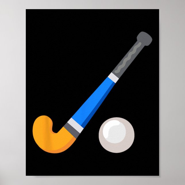 Affiche Bâton de hockey sur gazon et Byll (Devant)