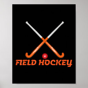 Affiche Bâtons de hockey sur gazon