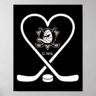 Affiche Bâtons de la Saint-Valentin des Ducks d'Anaheim No
