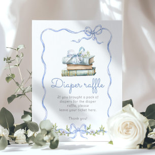 Affiche Batterie de couches Bleu Arc Nouveau Chapitre baby