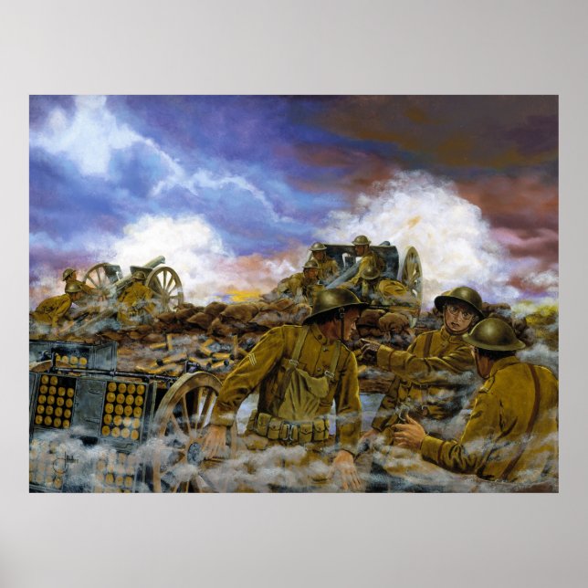 Affiche Batterie de Truman par Dominic D'Andrea (Devant)