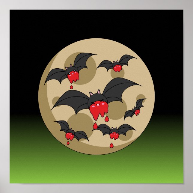 Affiche Battes Vampire de Ketchup (Devant)