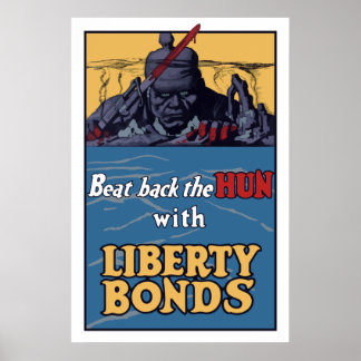 Affiche Battez Le Chen Avec Des Obligations De Liberté