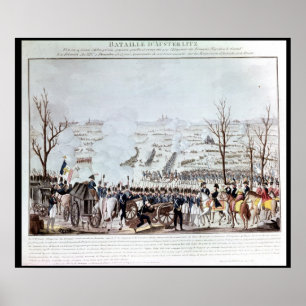 Affiche Battle of Austerlitz, 2nd December 1805