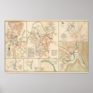 Affiche Battlefields Nashville, Tenn