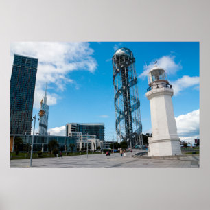 Affiche Batumi, Géorgie
