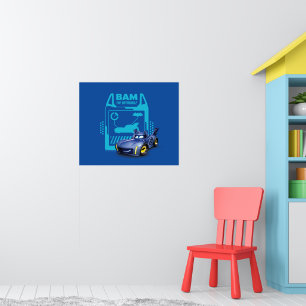 Affiche Batwheel™ Bam - Batmobile