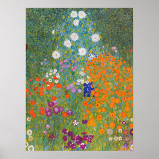 Affiche Bauerngarten - Gustav Klimt