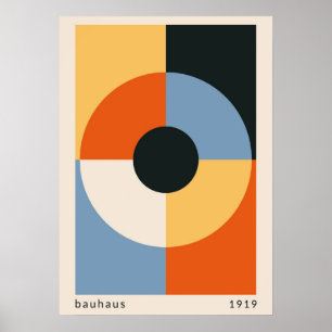 AFFICHE BAUHAUS
