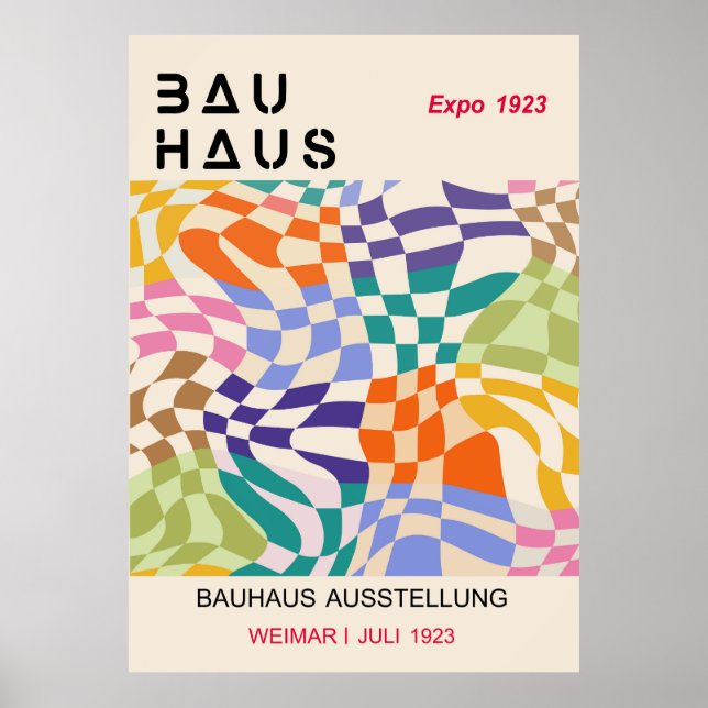 Affiche Bauhaus (Devant)