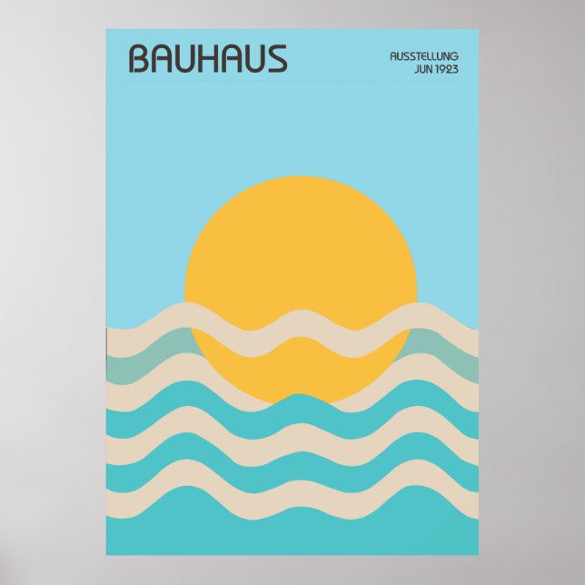 Affiche Bauhaus (Devant)