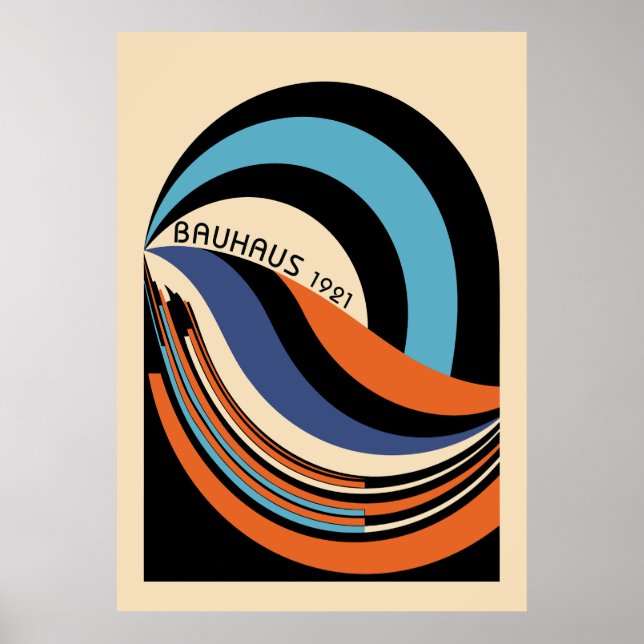 Affiche Bauhaus (Devant)