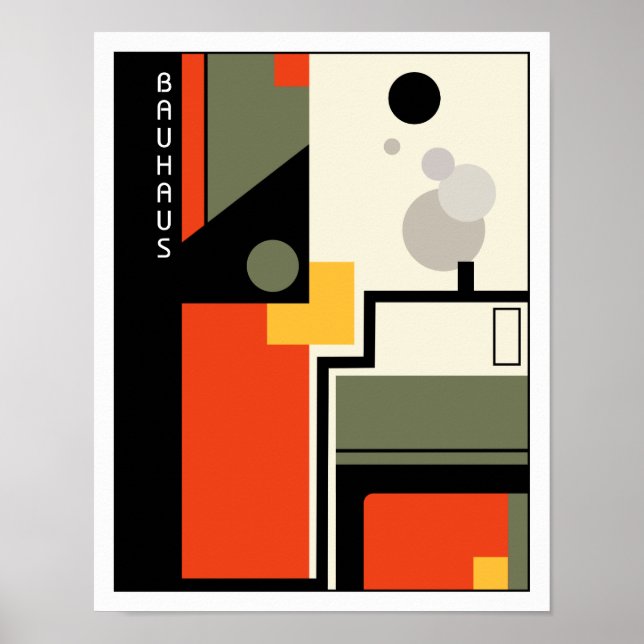 Affiche Bauhaus (Devant)