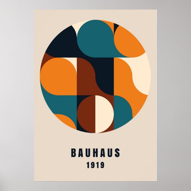 AFFICHE BAUHAUS (Devant)