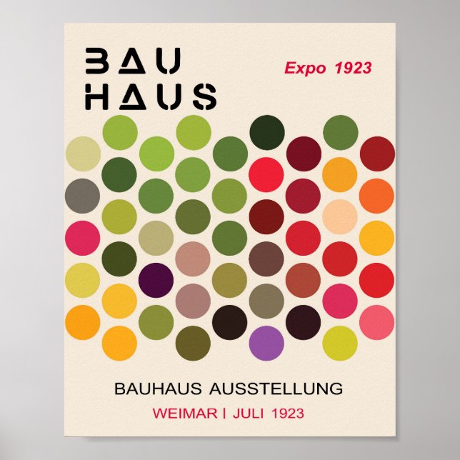 Affiche Bauhaus (Devant)