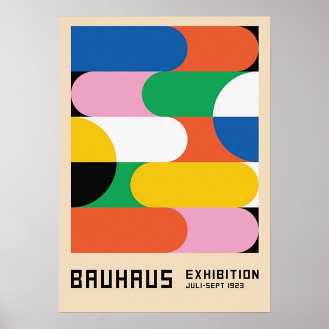 AFFICHE BAUHAUS (Devant)